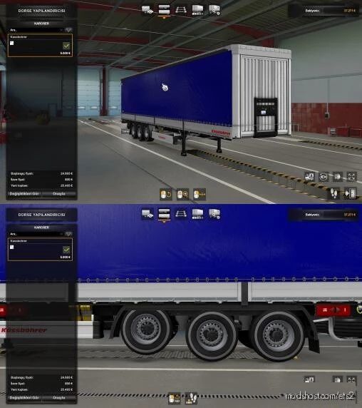 Kassbohrer Kisisel Dorse Mod Edit [1.40] for Euro Truck Simulator 2