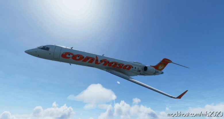 Aerosoft CRJ 700 Conviasa 8K V1.1 for Microsoft Flight Simulator 2020