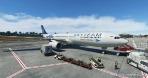 MSFS 2020 Indonesia Mod: 8K Garuda Indonesia Skyteam Livery A330-300 (Image #2)