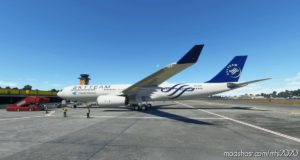 MSFS 2020 Indonesia Mod: 8K Garuda Indonesia Skyteam Livery A330-300 (Image #4)