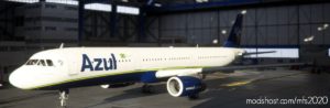 MSFS 2020 Airbus Livery Mod: Azul Pr-Yjb PMP A321 (Image #2)