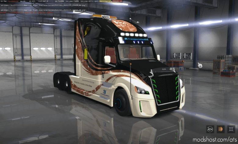 Freightliner Inspiration Truck Beta [1.40] for American Truck Simulator