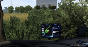 Ipad AIR 2020 GPS Mod V1.3 [1.39 – 1.40] for Euro Truck Simulator 2