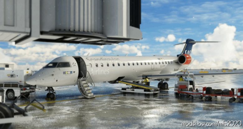 CRJ 700 – Scandinavian Airlines (SAS) “OLD” Style – [8K] Ultra Quality V1.0.5 for Microsoft Flight Simulator 2020