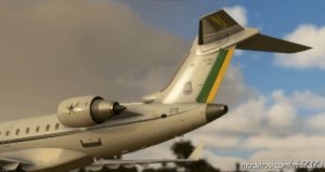 MSFS 2020 Embraer Livery Mod: CRJ-700 | FAB VC-99C (Image #2)