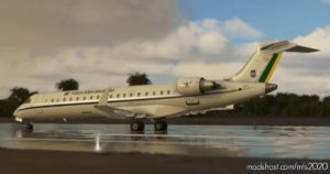 MSFS 2020 Embraer Livery Mod: CRJ-700 | FAB VC-99C (Image #3)