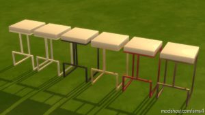 Sims 4 Object Mod: Littledica Fixed Chairs And Stools For Bunk BED Update (Image #3)