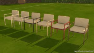 Sims 4 Object Mod: Littledica Fixed Chairs And Stools For Bunk BED Update (Image #5)