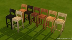 Sims 4 Object Mod: Littledica Fixed Chairs And Stools For Bunk BED Update (Image #10)