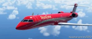 MSFS 2020 Livery Mod: CRJ 550 Rusline V1.0.2 (Image #2)