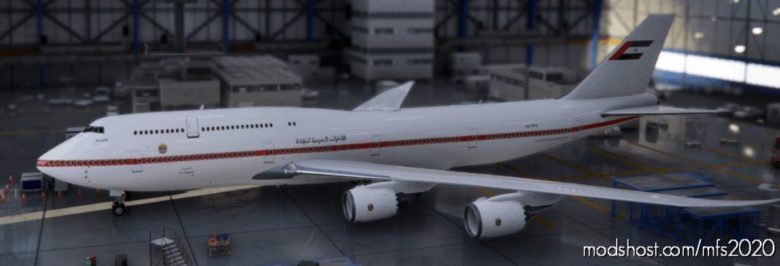 Boeing 747-8 BBJ UAE Government (4K) – Today Morocco Government for Microsoft Flight Simulator 2020