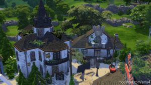 Sims 4 House Mod: Full Apocalypse Town – 64×64 NO CC (Image #2)