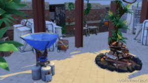 Sims 4 House Mod: Full Apocalypse Town – 64×64 NO CC (Image #9)