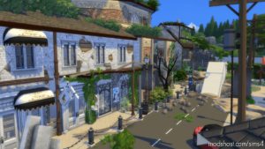 Sims 4 House Mod: Full Apocalypse Town – 64×64 NO CC (Image #18)