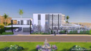 Sims 4 House Mod: California Jewelbox Mansion (Image #2)