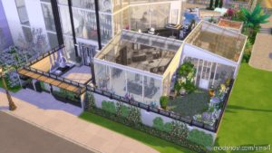 Sims 4 House Mod: California Jewelbox Mansion (Image #4)