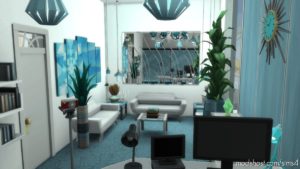 Sims 4 House Mod: California Jewelbox Mansion (Image #7)