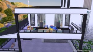 Sims 4 House Mod: California Jewelbox Mansion (Image #17)