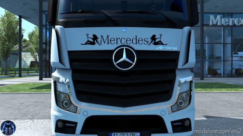 Mercedes Actros MP4 Reworked V2.6 for Euro Truck Simulator 2