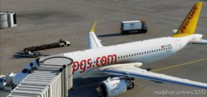 MSFS 2020 8K Mod: Livery Airbus A320Neo Pegasus Tc-Ccp / 8K V1.0.1 (Image #3)