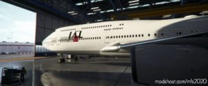 MSFS 2020 4K Livery Mod: B747-8 Japan Airlines JAL (Retro) 4K (Image #3)