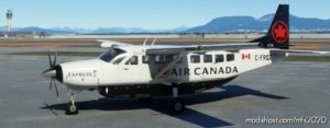 MSFS 2020 Cessna Livery Mod: 208B Grand Caravan AIR Canada Express 4K Fictional (Featured)