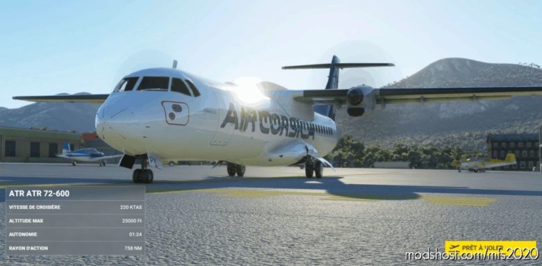 AIR Corsica 2012 (2012) ATR 72-600 8K for Microsoft Flight Simulator 2020