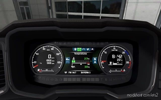 Scania S Next GEN Dashboard Computer Update [1.40] for Euro Truck Simulator 2
