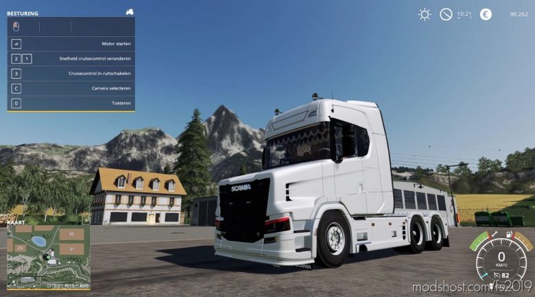 Scania T CAB for Farming Simulator 19