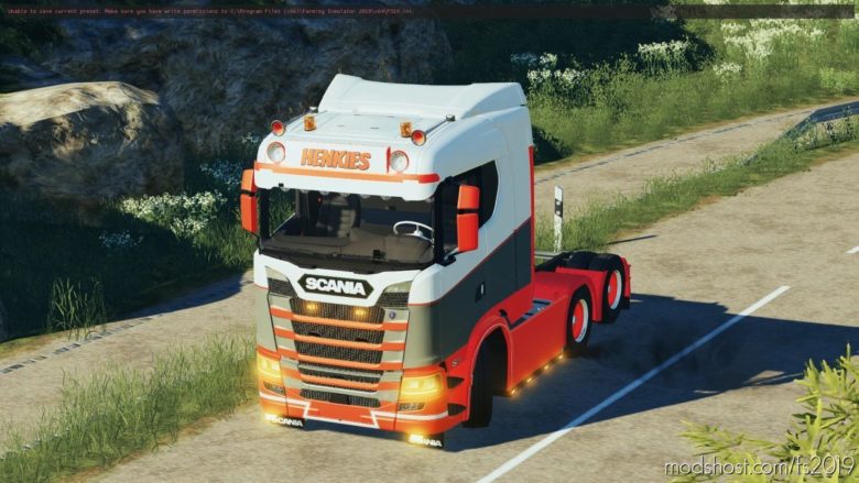 Scania Next GEN for Farming Simulator 19