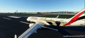 MSFS 2020 A320neo Livery Mod: Airbus A320Neo – Emirates (United For Wildlife) (Image #4)