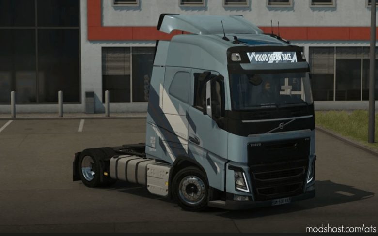 LOW Deck Chassis Addon For Eugene Volvo FH V1.5 [1.40] for American Truck Simulator