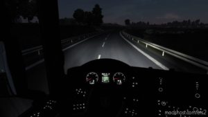 ETS2 Headlights Part Mod: Realistic Headlights V3.0 (Image #3)