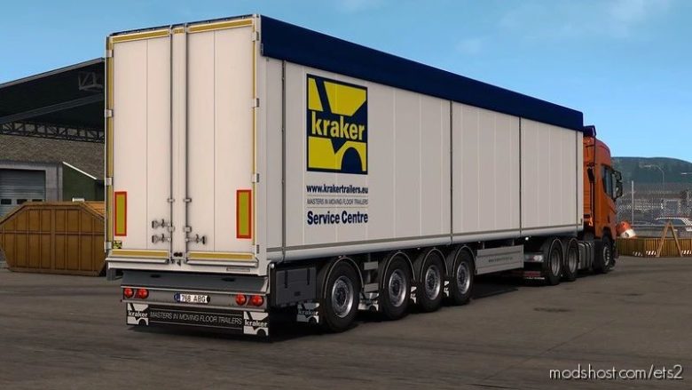 Kraker WalkingFloor Pack By Kast V2.1.5 for Euro Truck Simulator 2