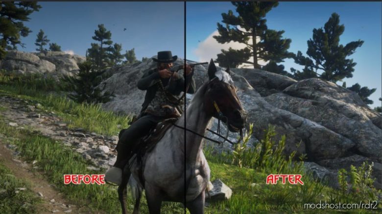 Better Coloring And Realistic Illumination (Small To NO Performance Impact) for Red Dead Redemption 2