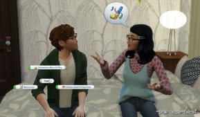 Sims 4 Mod: Helaene – Emotional Socials (Image #3)