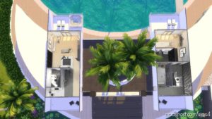 Sims 4 House Mod: LA Luna (Image #18)