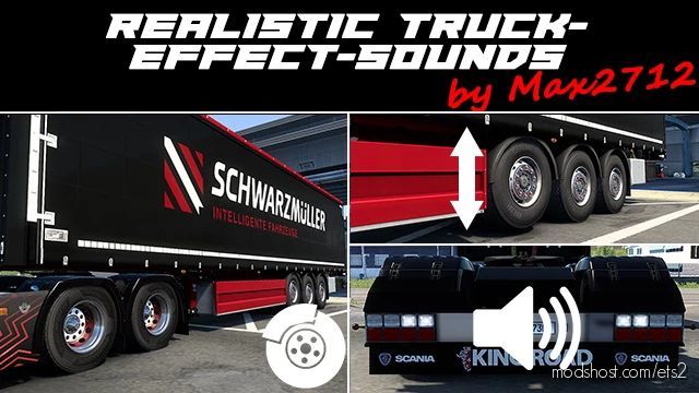 Realistic Truck-Effect-Sounds [1.40] for Euro Truck Simulator 2
