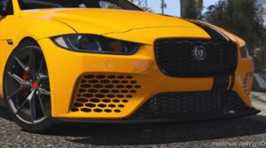 GTA 5 Jaguar Vehicle Mod: 2018 Jaguar XE SV Project 8 V2.0 (Image #5)