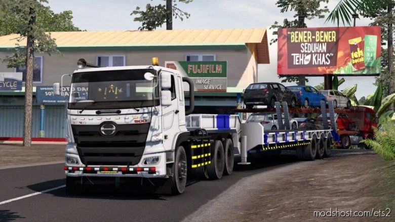 Trailer Lowboy Indonesia [1.40] for Euro Truck Simulator 2