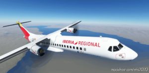 MSFS 2020 8K Livery Mod: Iberia Regional / AIR Nostrum ATR 72-600 8K (Image #2)