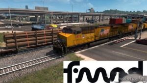 Improved Trains V3.7 [1.40] for American Truck Simulator
