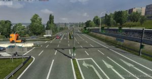 ETS2 Germany Mod: France Switzerland Germany Map V1.3.1 (Image #2)