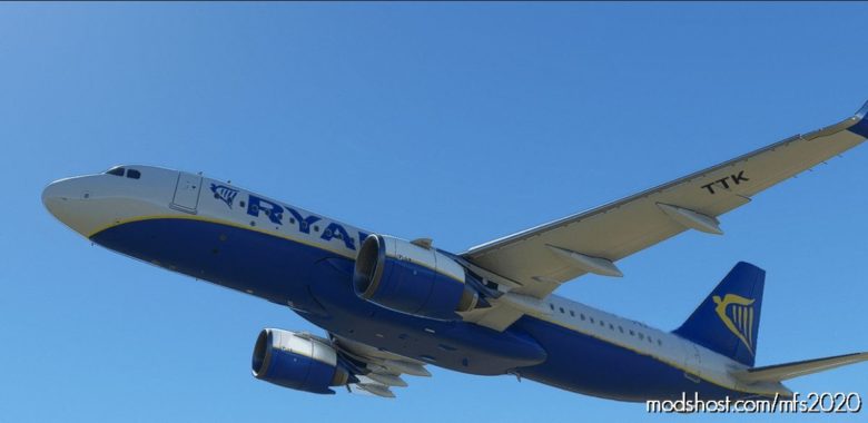 [A32NX] Ryanair V2.0 for Microsoft Flight Simulator 2020