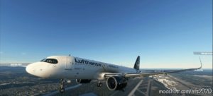 MSFS 2020 Airbus Livery Mod: A32NX A320Neo Lufthansa Love Airbus Imagenative 8K (Image #3)