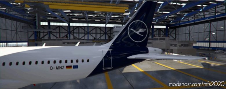 [A32NX] Lufthansa D-Ainz (Mask Version) for Microsoft Flight Simulator 2020