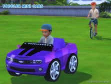 Sims 4 Kid Object Mod: Bicycle For Kids And Toddler (Image #3)