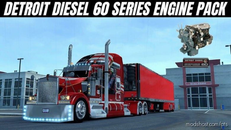 Detroit Diesel 60 Series Engine Pack [1.39] for American Truck Simulator