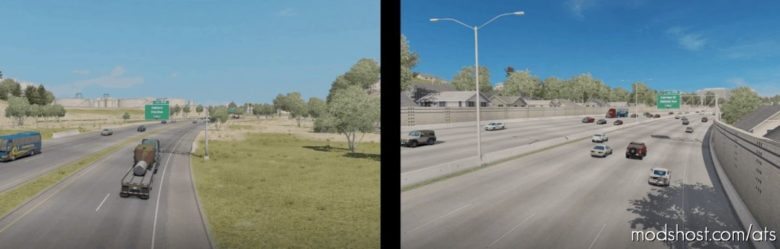 Minor Urban Overhaul [1.40] for American Truck Simulator