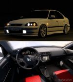 ATS Honda Car Mod: Civic IES V8.0 1.40 (Image #4)